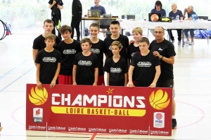 Basket : les U13 de Monistrol/Sainte-Sigolène champions D1 de la Loire