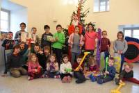 Araules : les enfants de l&#039;école Saint-Joseph fêtent Noël avant l&#039;heure