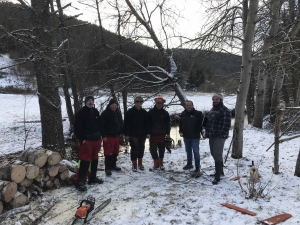 Riotord : l&#039;EPAGE a entretenu les berges des rivières de la Dunière et du Merdary