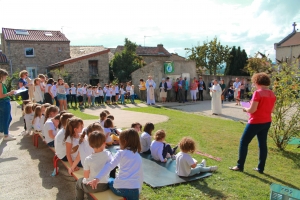 Les Villettes : l&#039;école Saint-Louis officiellement baptisée