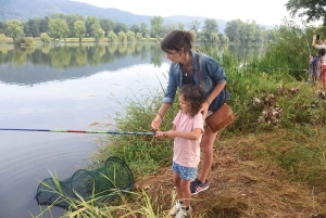 Bas-en-Basset : les initiations à la pêche passionnent les enfants