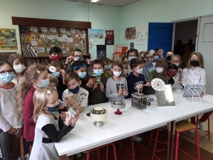 Des jouets optiques en transit à l’école publique de Montfaucon-en-Velay