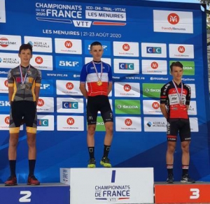 Sa 3e place en 2020 aux championnats de France cadets