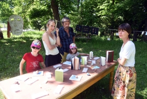 Saint-Maurice-de-Lignon : le Campagn&#039;art fait son nid au parc de Maubourg