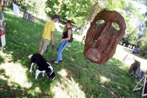 Saint-Maurice-de-Lignon : le Campagn&#039;art fait son nid au parc de Maubourg