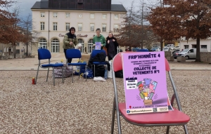 Yssingeaux : une dernière collecte de vêtements pour la Frip&#039;honnête le 13 avril