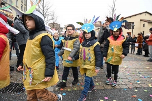 Monistrol-sur-Loire : un bestiaire de 900 enfants pour le Carnaval dans les rues