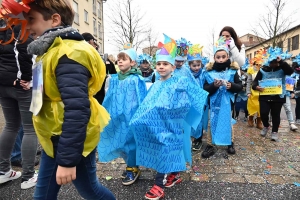 Monistrol-sur-Loire : un bestiaire de 900 enfants pour le Carnaval dans les rues