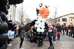 Monistrol-sur-Loire : un bestiaire de 900 enfants pour le Carnaval dans les rues