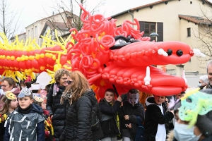 Monistrol-sur-Loire : un bestiaire de 900 enfants pour le Carnaval dans les rues