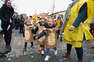 Monistrol-sur-Loire : un bestiaire de 900 enfants pour le Carnaval dans les rues