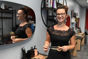 Laurianne Moulin, une coiffeuse à retrouver au salon de La Chapelle-d&#039;Aurec et à domicile