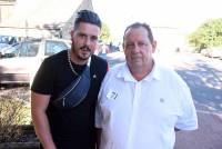 Jordan Lardon et André Jousserand, vainqueurs du concours de pétanque