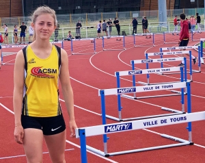 Valentine Januel, une athlète assidue aux championnats de France