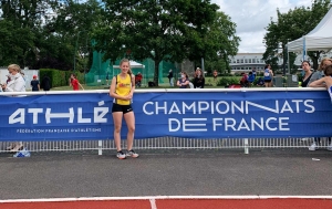 Valentine Januel, une athlète assidue aux championnats de France