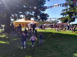 Saint-Didier-en-Velay : les maternelles de l'école Dolto se rendent au cirque