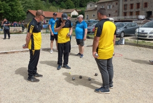 Coupe des clubs de l&#039;Yssingelais de pétanque : les premiers qualifiés à Riotord pour la finale