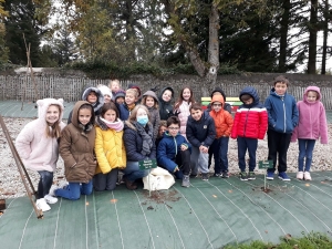 Un projet solidaire bouclé à l&#039;école publique de Saint-Maurice-de-Lignon