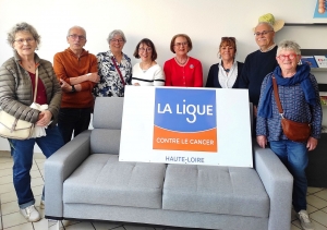 Laussonne : A Cœur joie remet 1000 € à la Ligue contre le cancer