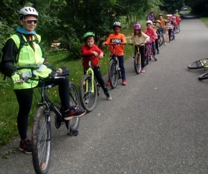 Journée en vélo pour les élèves du Petit Suc de Lapte