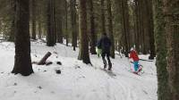 Monistrol-sur-Loire : des lycéens montent le mont Alambre en ski de randonnée