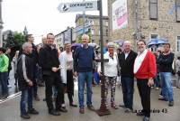 Les Allemands d&#039;Ebersberg étaient venus à Yssingeaux en juin. Photo d&#039;archives