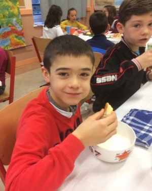 Un petit-déjeuner équilibré pour les écoliers de Jean-de-La-Fontaine