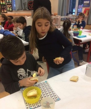 Un petit-déjeuner équilibré pour les écoliers de Jean-de-La-Fontaine