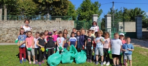 Monistrol-sur-Loire : les écoliers de Notre-Dame-du-Château ramassent les déchets