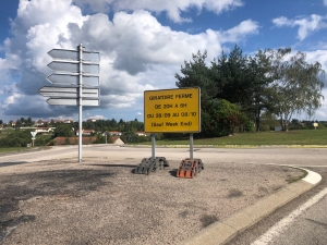 Les travaux du rond-point de Chomette à Monistrol débutent mardi