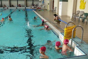 Fin du cycle natation pour les écoliers de Grazac