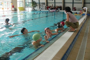 Fin du cycle natation pour les écoliers de Grazac