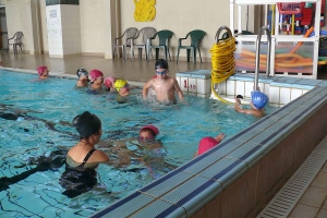 Fin du cycle natation pour les écoliers de Grazac