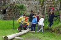 Grazac : les écoliers en immersion au château de Polignac