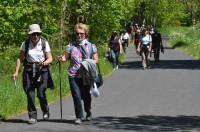 Une centaine de personnes ont randonné entre Yssingeaux et le camp de Charnaud.