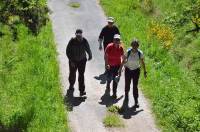 Une centaine de personnes ont randonné entre Yssingeaux et le camp de Charnaud.