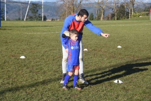 Monistrol-sur-Loire : un samedi enjoué pour l&#039;école de rugby du REVE XV