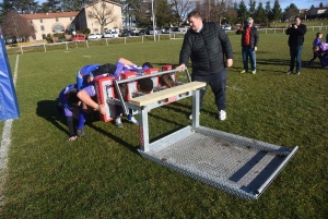 Monistrol-sur-Loire : un samedi enjoué pour l&#039;école de rugby du REVE XV