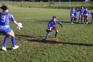 Monistrol-sur-Loire : un samedi enjoué pour l&#039;école de rugby du REVE XV