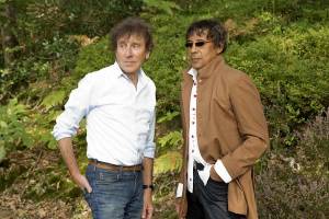 Alain Souchon et Laurent Voulzy. Photo Philippe Abergel||