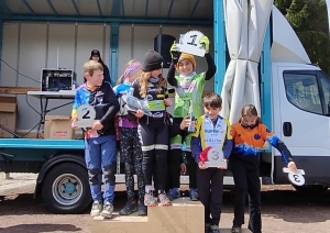 Victoires et places d&#039;honneur en VTT et sur route pour les jeunes coureurs de l&#039;UC Puy-en-Velay