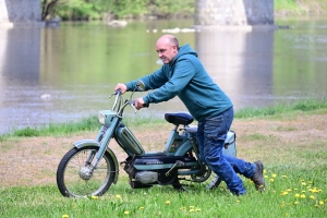 21 mobylettes en road-trip dimanche à Bas-en-Basset