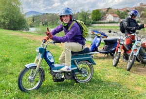 21 mobylettes en road-trip dimanche à Bas-en-Basset