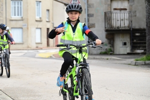 Sainte-Sigolène : les CM2 de l&#039;école Germaine-Tillion en immersion en vélo dans les rues