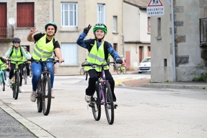 Sainte-Sigolène : les CM2 de l&#039;école Germaine-Tillion en immersion en vélo dans les rues