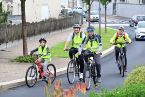 Sainte-Sigolène : les CM2 de l&#039;école Germaine-Tillion en immersion en vélo dans les rues