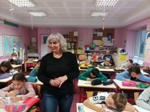 Lapte : les écoliers de Verne à la rencontre de Céline Saint-Charle