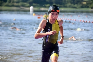 Triathlon des Sucs : 45 enfants plongent les premiers