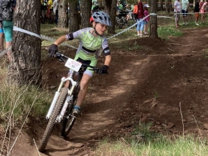 Les jeunes de l&#039;UC Puy-en-Velay en Coupe de France VTT