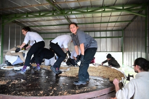 Saint-Bonnet-le-Froid : 1000 parts découpées sur la tarte XXL à la châtaigne